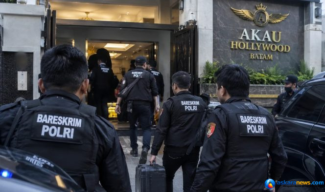 
 Bareskrim Polri Geledah Rumah Bos Kasino Batam, Berikut Lokasi Perjudian Akau Hollywood