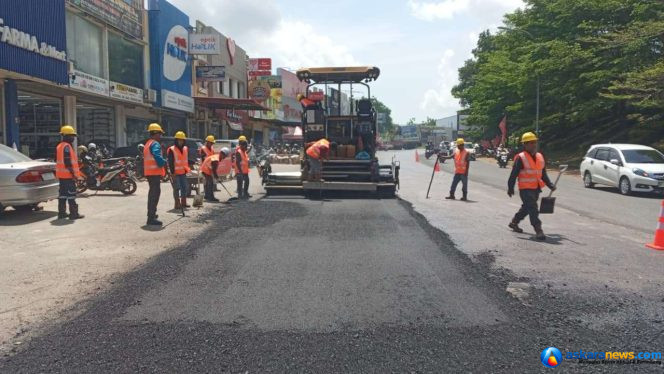 
 12 Titik Perbaikan Jalan Rampung, BP Batam Terus Kebut Perbaikan Jalan Prioritas lainnya