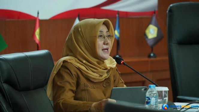 
 Kadis Ketahanan Pangan, Pertanian dan Kesehatan Hewan (DKP2KH) sekaligus Sekretaris Satgas MBG Kepri, Rika Azmi.