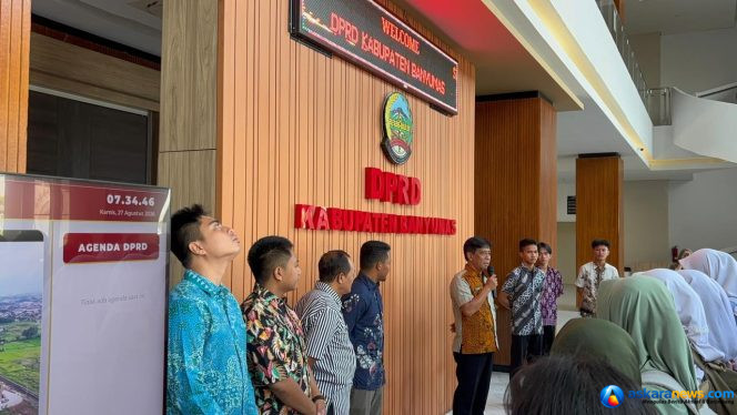 
 Ruang Terbuka Pelajar di DPRD Banyumas, Demokrasi Dimulai dari Keberanian Bersuara