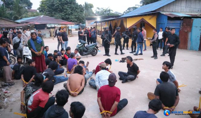 
 114 Orang Diamankan Diduga Narkoba, Pada KRYD Polda Kepri