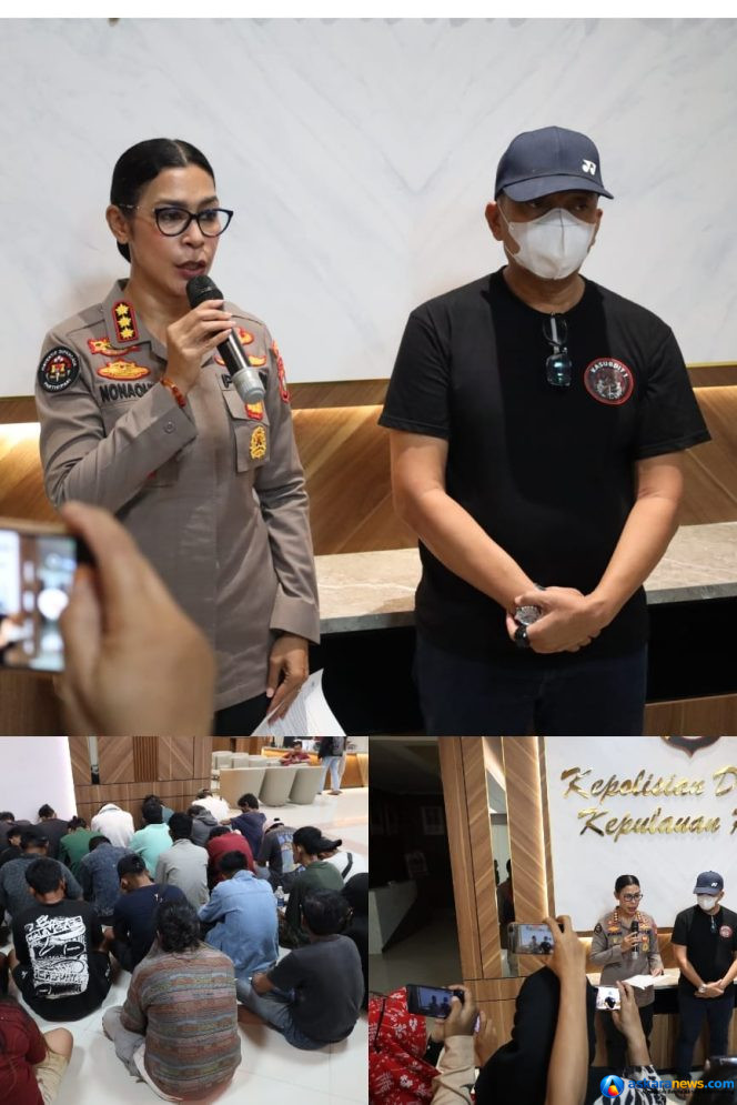 
 Hasil KRYD Kampung Madani 108 Orang Positif Tes Urine Polda Kepri Siapkan Asesmen dan Rehabilitasi