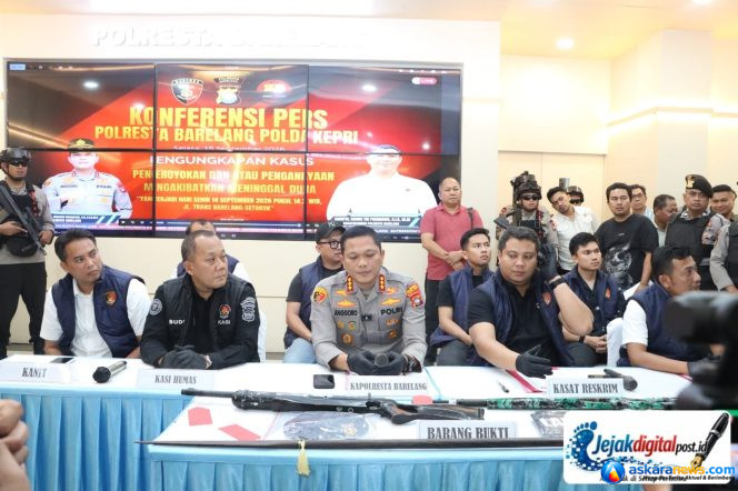 
 Kapolresta Barelang Kombes Pol Anggoro Wicaksono, S.H., S.I.K., M.H., dalam keterangannya menyampaikan bahwa konferensi pers tersebut merupakan tindak lanjut atas peristiwa perselisihan antara dua kelompok yang terjadi pada Senin, 14 September 2026, di wilayah Setokok.