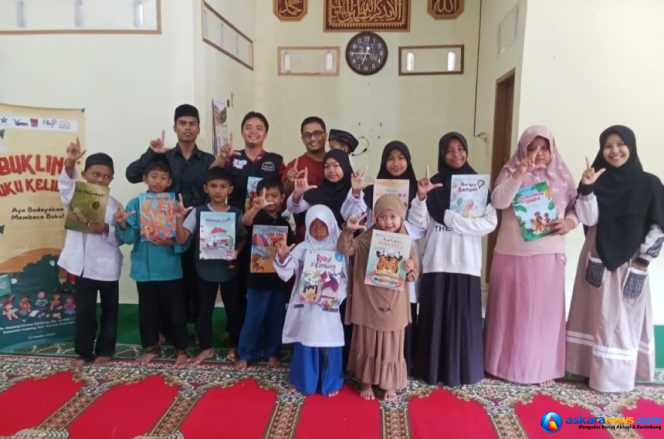 
 Rumah Cahaya Hadir di TPA/TPQ Mushalla Muhajirin RT 05 RW 02 Kampung Baru Gunung Sarik
