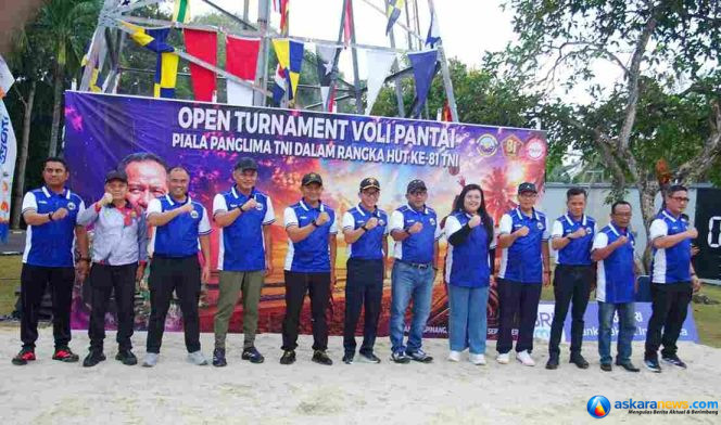 
 Turnamen Voli Pantai Piala Panglima TNI Jadi Wadah Cari Bibit Atlet, Wako Lis Beri Apresiasi