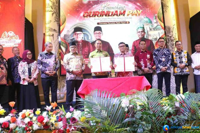 
 Gurindam Pay Diluncurkan, Bayar Pajak Kini Digital, Transaksi Terpantau Real Time