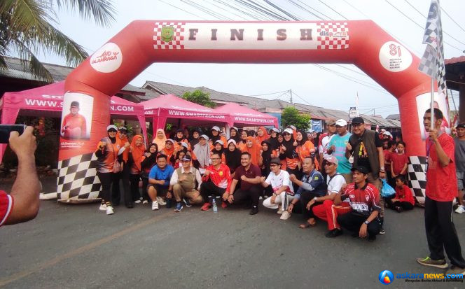 
 Semarak HUT ke-81 RI, Pesta Rakyat RW 05 Pinang Kencana Pererat Kebersamaan Warga