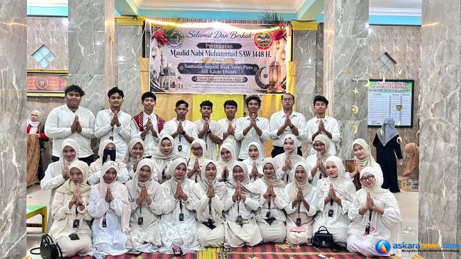 
 Gelorakan Semangat Keteladanan Rasulullah, KKN Kelompok II UINSU 2026 Semarakkan Maulid Nabi di Desa Budaya Lingga, Tebarkan Dakwah dan Kepedulian bagi Yatim, Piatu, serta Kaum Dhuafa.