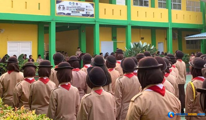 
 143 Siswa SMAN 5 Tanjungpinang Ikuti Perkemahan Penerimaan Tamu Ambalan