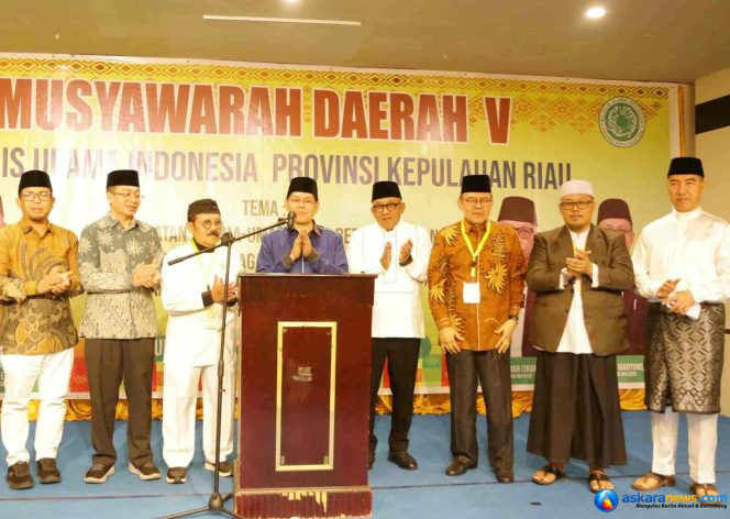 
 Musda V MUI Kepri Digelar, Wali Kota Lis Dorong Sinergi Ulama dan Umara Perkuat Harmoni Umat