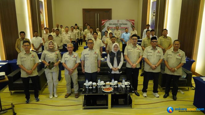 
 Wagub Nyanyang Pimpin Rakerda I HKTI Kepri, Perkuat Kolaborasi Wujudkan Ketahanan Pangan