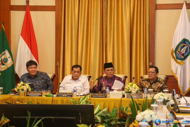 
 Gubernur Ansar Terima Reses Komisi VI DPR RI, Bahas Penguatan Logistik dan Konektivitas Kepri
