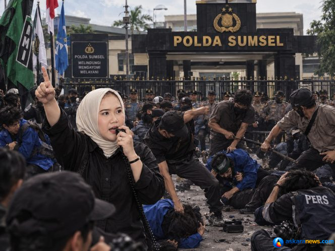 
 Resi Febrianti: Kekerasan dalam Aksi di Polda Sumsel Tidak Boleh Membungkam Aspirasi Mahasiswa