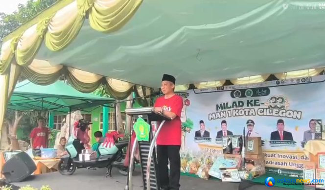 
 Milad ke-33 MAN 1 Cilegon, Kakanwil Kemenag Banten Dorong Peningkatan Kompetensi Siswa